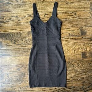 H&M mini black dress